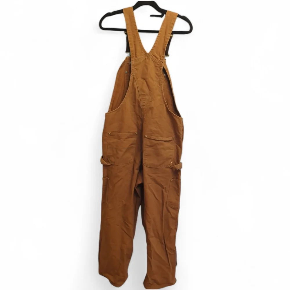 Carhartt Men's Firm Duck Bib Overall Size 32x30 - Picture 6 of 9